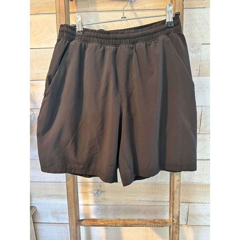 Lululemon Mens Pace Breaker Linerless Short 7 Black Size S Athletic Running Shor